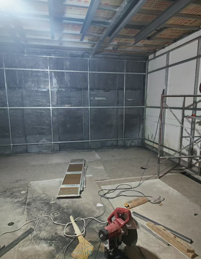 肇庆SRT室治疗室铅板施工